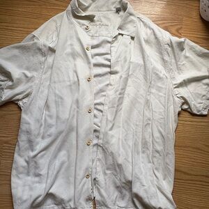 Tommy Bahama Linen Cream Button Down